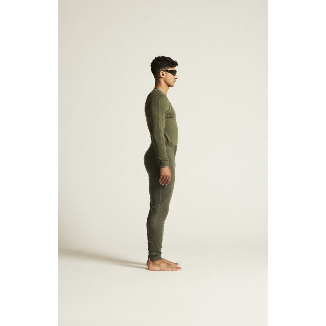 Craft ADV Wool Merino Rn LS – Bluză strat de bază cu lână merinos - Verde