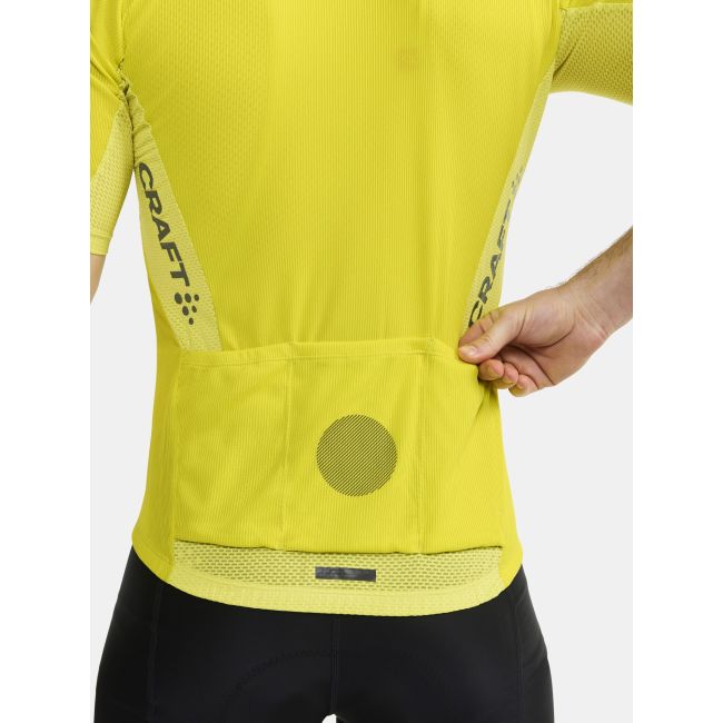 Craft ADV Endur Jersey – Tricou de ciclism - Galben