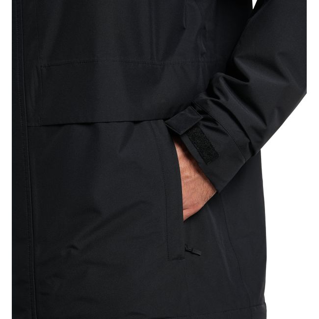 Haglöfs Salix Proof Mimic Parka – Parka izolată impermeabilă - Negru True Black