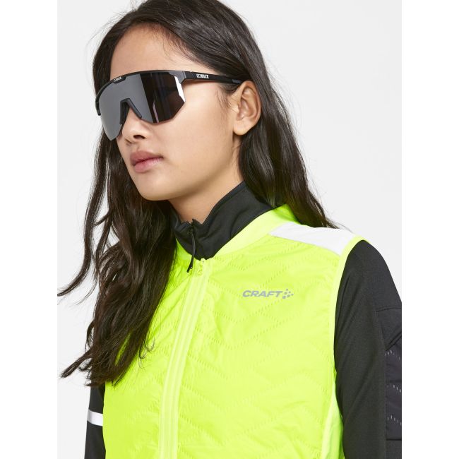 Craft ADV Subz Lumen Vest W – Vestă de alergare izolată reflectorizantă - Galben