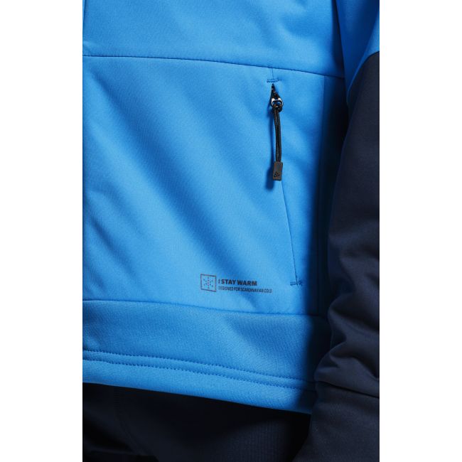 Craft Core Warm XC Jacket Junior – Geacă de schi fond pentru copii - Albastru (396355)