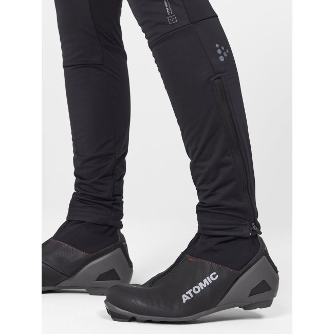 Craft Core Nordic Training Wind Tights W – Colanți izolați de schi fond anti-vânt - Negru