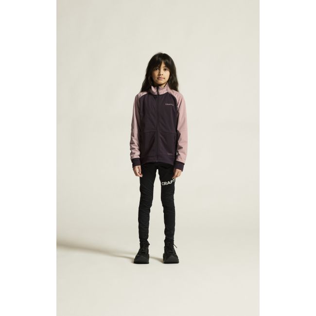 Craft Core Warm XC Jacket Junior – Geacă de schi fond pentru copii - Mov