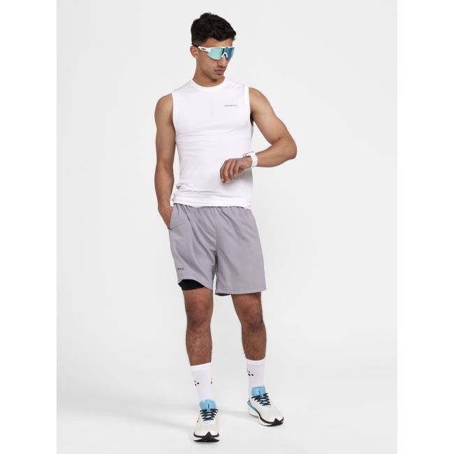 Craft ADV Cool Intensity SL Tee – Maiou strat de bază răcoros - Alb