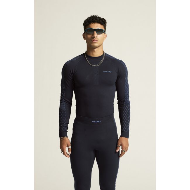 Craft ADV Warm Intensity LS – Bluză strat de bază caldă - Albastru