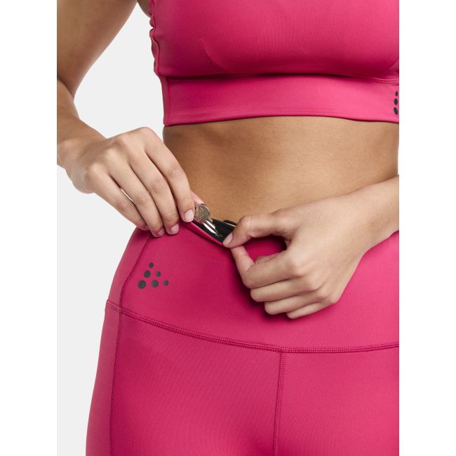 Craft ADV HIT Tights 2 W – Colanți de antrenament cu talie înaltă - Roz