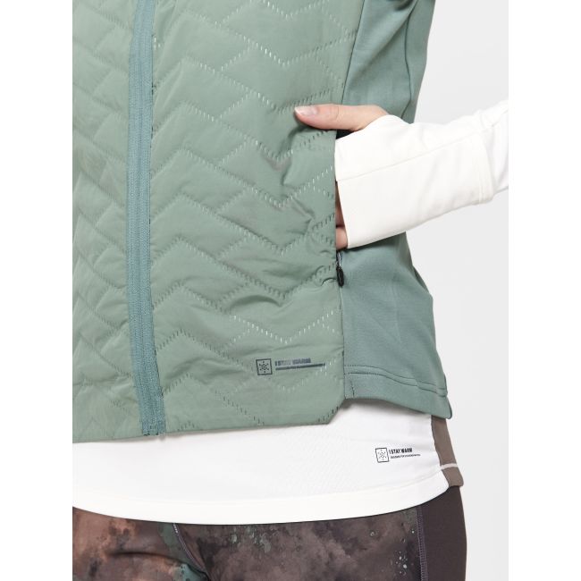 Craft ADV Subz Vest 4 W – Vestă de alergare izolată - Verde