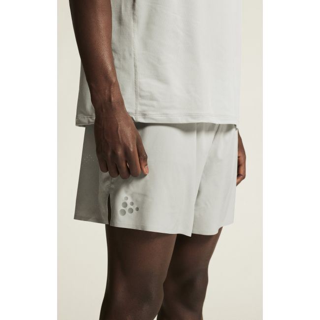 Craft PRO Hypervent 2IN1 Shorts 2 – Pantaloni scurți de alergare 2 în 1 ultraușori - Gri