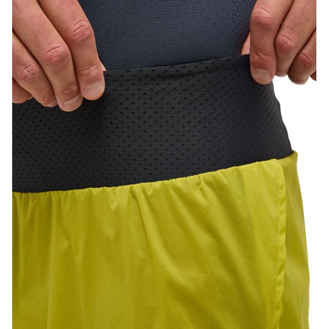 Haglöfs L.I.M Intense Trail 2-in-1 Shorts – Pantaloni scurți 2 în 1 de alergare montană - Verde