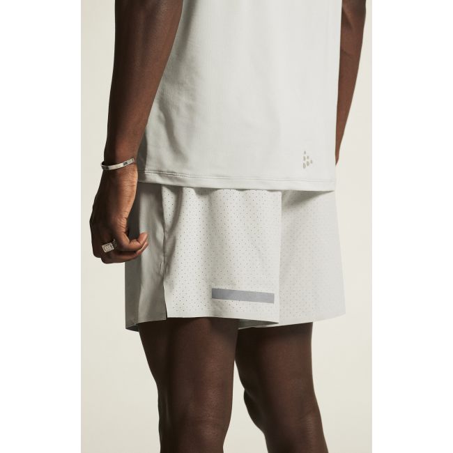 Craft PRO Hypervent 2IN1 Shorts 2 – Pantaloni scurți de alergare 2 în 1 ultraușori - Gri
