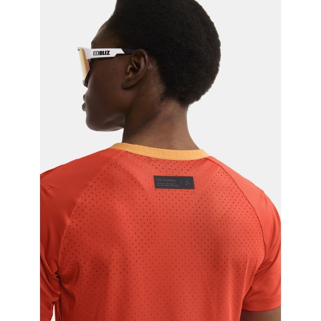 Craft PRO Hypervent Tee 2 W – Tricou de alergare ultraușor - Roșu