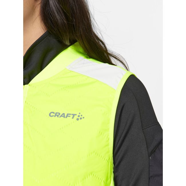 Craft ADV Subz Lumen Vest W – Vestă de alergare izolată reflectorizantă - Galben