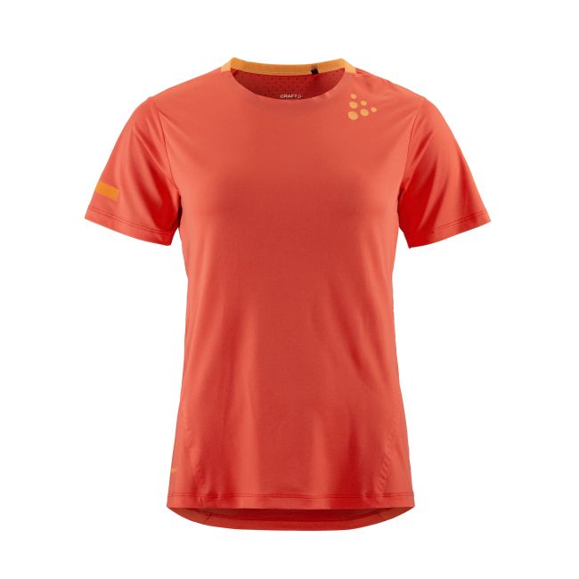 Craft PRO Hypervent Tee 2 W – Tricou de alergare ultraușor - Roșu