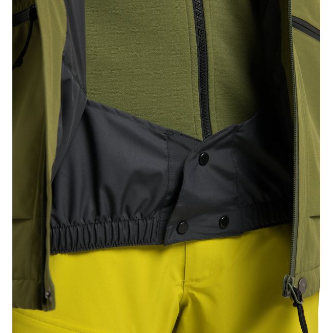 Haglöfs Lumi Insulated Jacket – Geacă izolată impermeabilă - Verde Olive Green