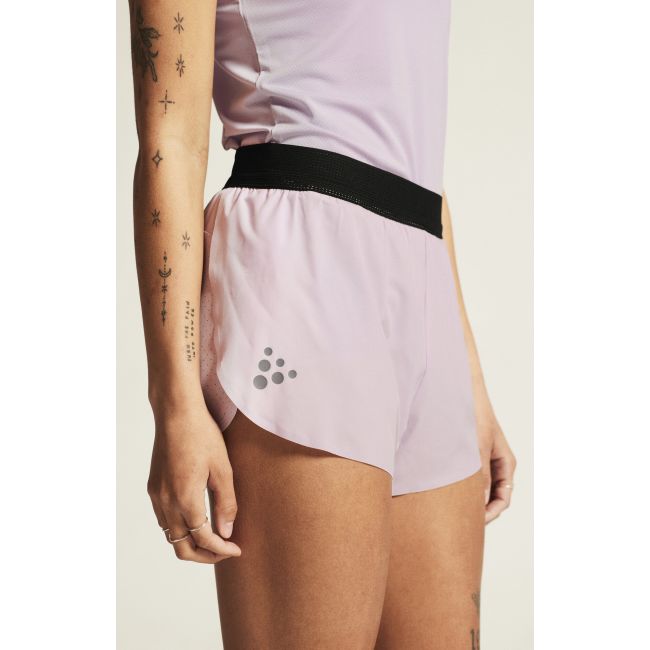 Craft PRO Hypervent Split Shorts 2 W – Pantaloni scurți de concurs cu șliț - Roz
