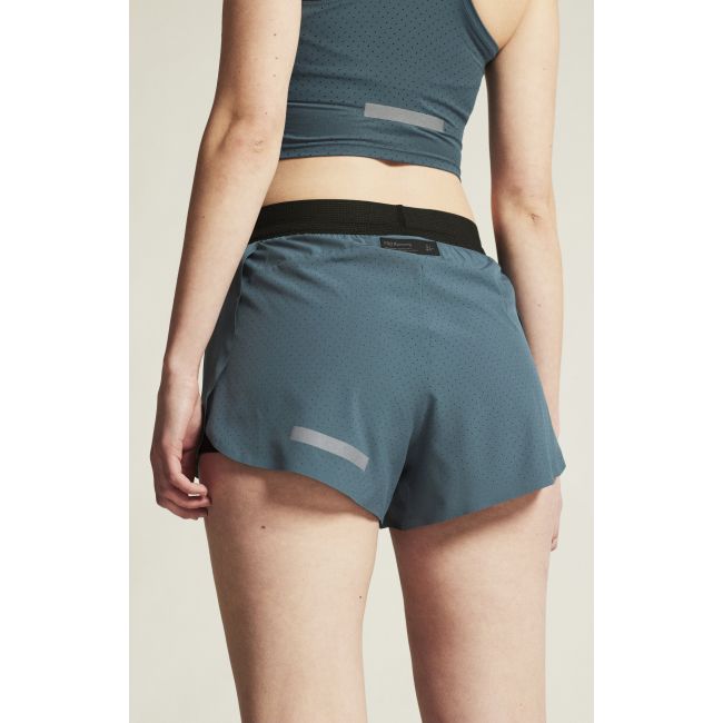 Craft PRO Hypervent Split Shorts 2 W – Pantaloni scurți de concurs cu șliț - Albastru