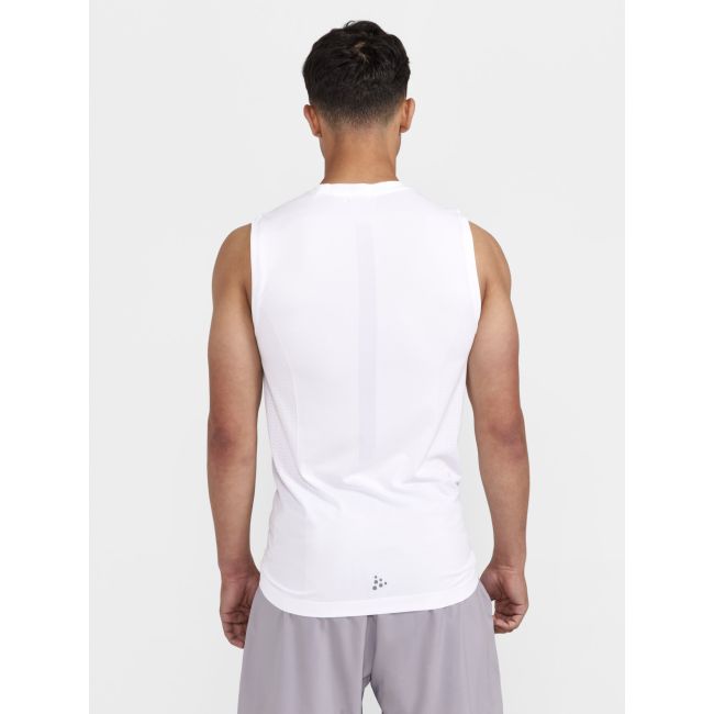 Craft ADV Cool Intensity SL Tee – Maiou strat de bază răcoros - Alb
