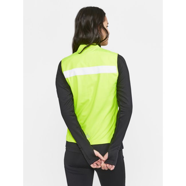 Craft ADV Subz Lumen Vest W – Vestă de alergare izolată reflectorizantă - Galben