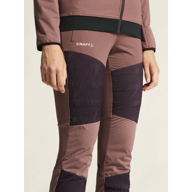 Craft ADV Nordic Training Speed Pants W – Pantaloni de schi fond pentru antrenament - Roșu