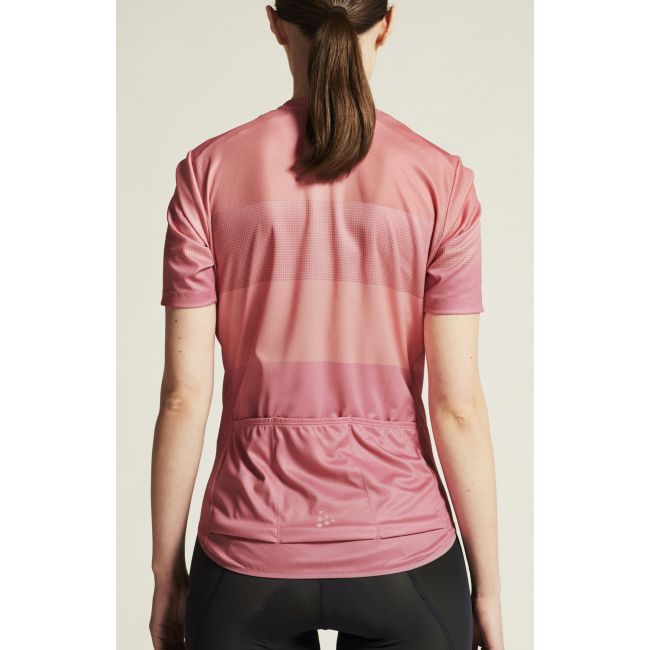 Craft Core Endur Logo Jersey W – Tricou de ciclism cu logo - Roz (752727)