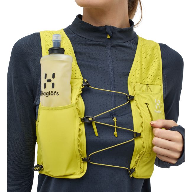 Haglöfs L.I.M Intense Trail Running Vest – Vestă de alergare trail minimalistă - Verde Aurora