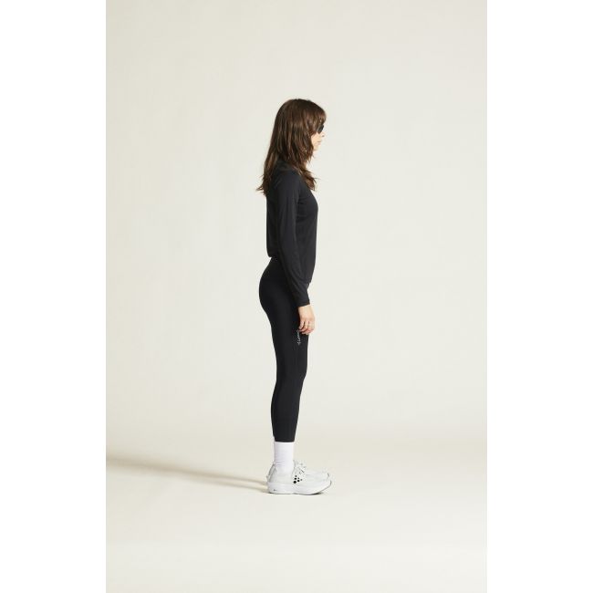 Craft ADV Essence LS Tee 2 W – Bluză tehnică cu mânecă lungă - Negru