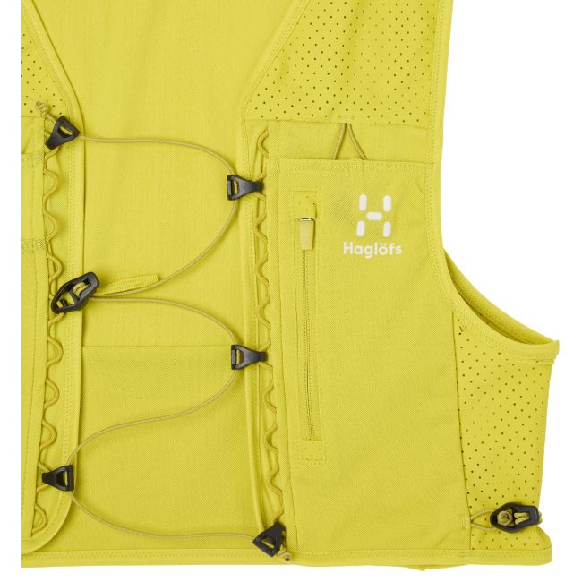Haglöfs L.I.M Intense Trail Running Vest – Vestă de alergare trail minimalistă - Verde Aurora