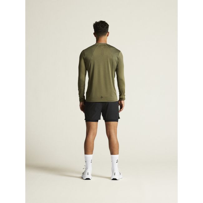 Craft ADV Essence LS Tee 2 – Bluză tehnică cu mânecă lungă - Verde (664000(6640))