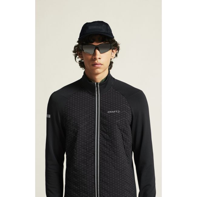 Craft ADV Subz Lumen Jacket 4 – Geacă de alergare izolată reflectorizantă - Negru