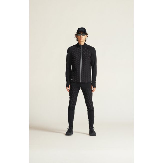 Craft ADV Subz Lumen Jacket 4 – Geacă de alergare izolată reflectorizantă - Negru