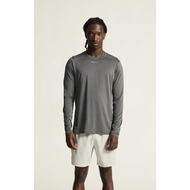 Craft ADV Essence LS Tee 2 – Bluză tehnică cu mânecă lungă - Gri