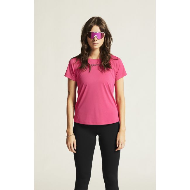 Craft CORE Essence SS Tee 2 W – Tricou de antrenament - Roz (738000)