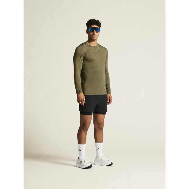 Craft ADV Essence LS Tee 2 – Bluză tehnică cu mânecă lungă - Verde (664000(6640))
