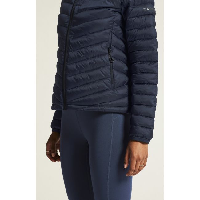 Craft Core Explore LT Insulation Jacket W – Geacă matlasată caldă cu glugă - Albastru