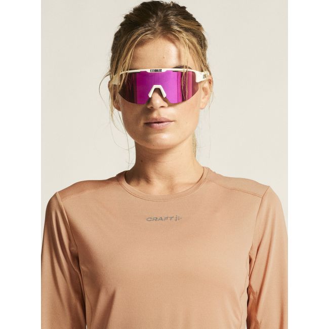Craft ADV Essence LS Tee 2 W – Bluză tehnică cu mânecă lungă - Roz