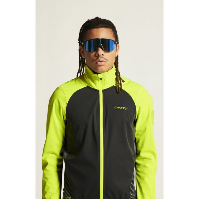 Craft Core Bike Subz Lumen Jacket 2 – Geacă softshell de ciclism caldă - Galben