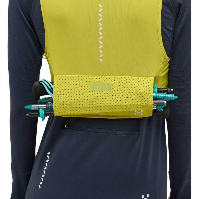 Haglöfs L.I.M Intense Trail Running Vest – Vestă de alergare trail minimalistă - Verde Aurora
