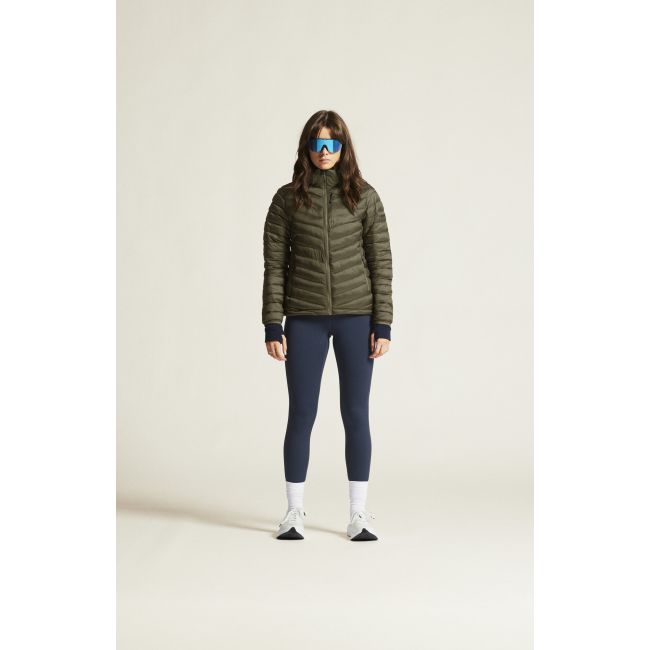 Craft Core Explore LT Insulation Jacket W – Geacă matlasată caldă cu glugă - Verde