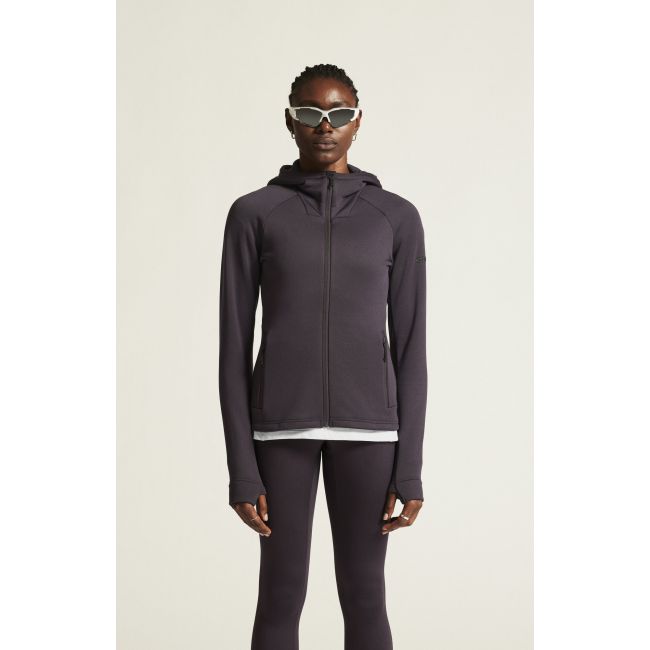 Craft ADV Explore Power Fleece Hood Jacket W – Geacă fleece elastică cu glugă - Mov