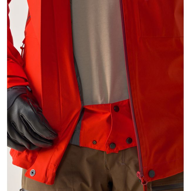 Haglöfs Latnja GTX Insulated Jacket – Geacă de schi izolată GORE-TEX - Roșu Tech Red
