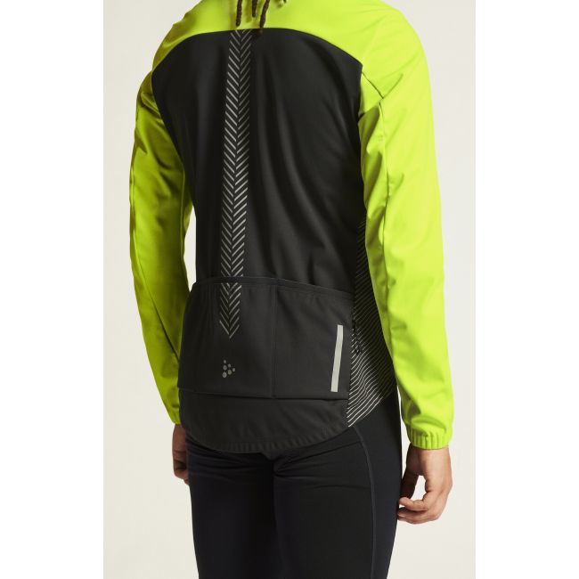 Craft Core Bike Subz Lumen Jacket 2 – Geacă softshell de ciclism caldă - Galben