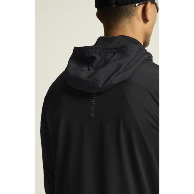 Craft ADV Essence Jersey Hood Jacket 2 – Hanorac tehnic cu fermoar întreg - Negru