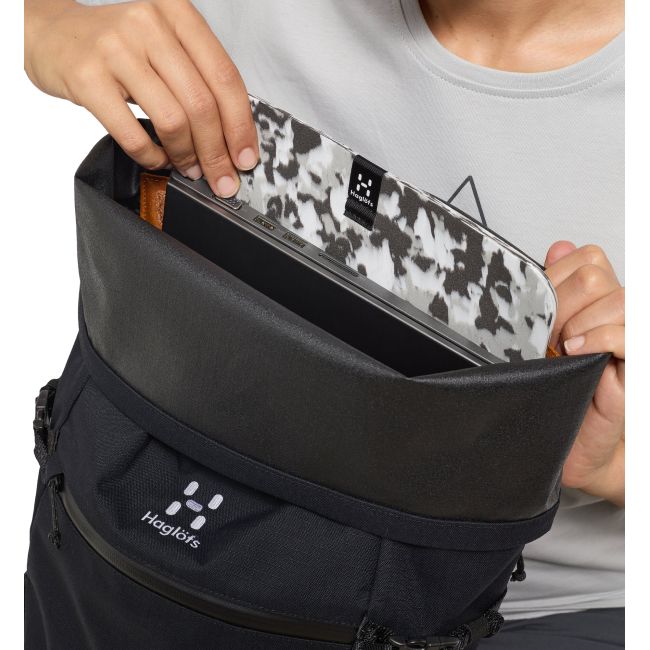 Haglöfs Ardos Rolltop 22 – Rucsac rolltop 22 L - Negru True Black