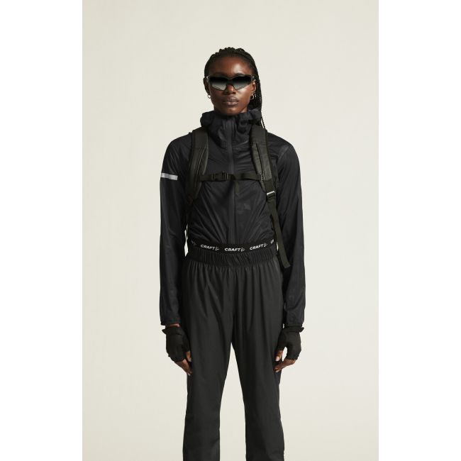 Craft PRO Hydro Lightweight Jacket W – Geacă de alergare impermeabilă ultraușoară - Negru (999000)