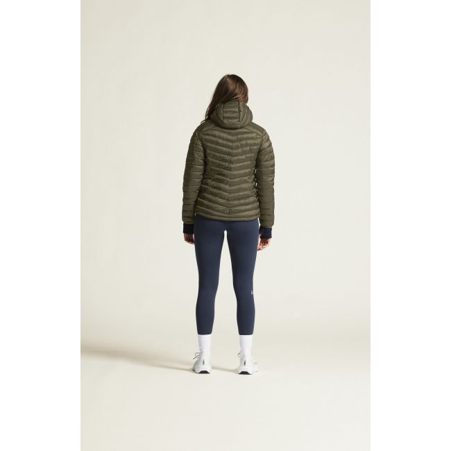 Craft Core Explore LT Insulation Jacket W – Geacă matlasată caldă cu glugă - Verde