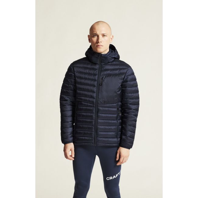 Craft Core Explore LT Insulation Jacket – Geacă matlasată caldă cu glugă - Albastru