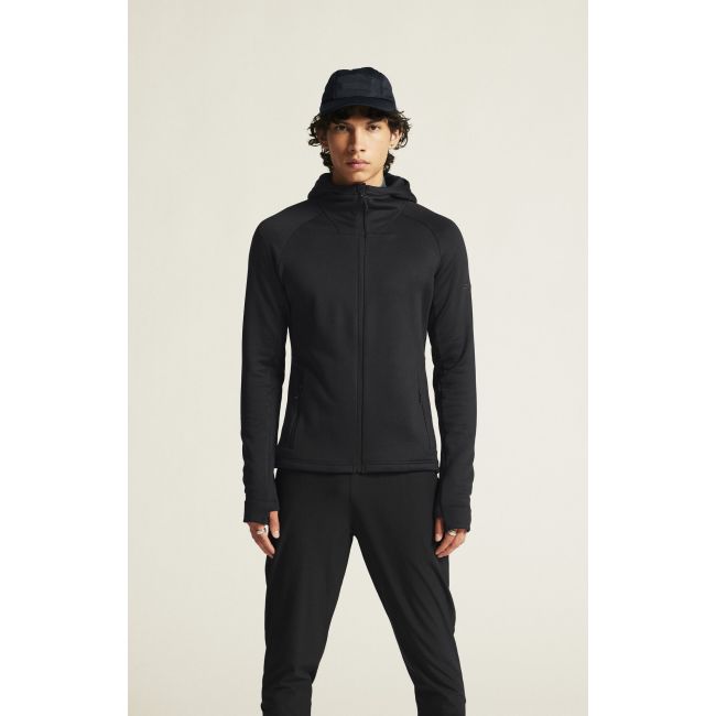 Craft ADV Explore Power Fleece Hood Jacket – Geacă fleece elastică cu glugă - Negru