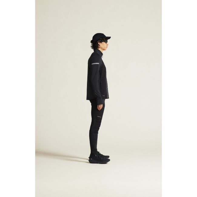 Craft ADV Subz Lumen Jacket 4 – Geacă de alergare izolată reflectorizantă - Negru