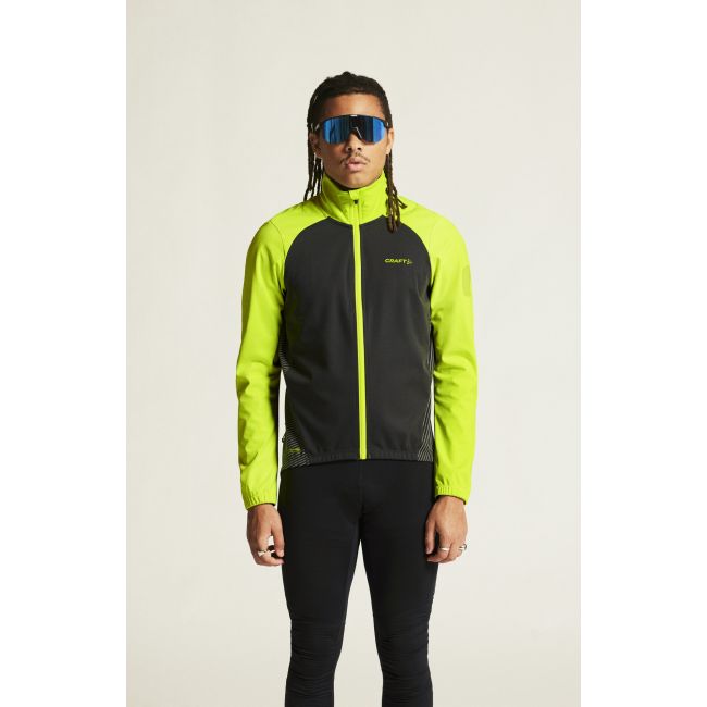 Craft Core Bike Subz Lumen Jacket 2 – Geacă softshell de ciclism caldă - Galben