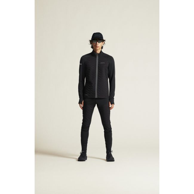 Craft ADV Subz Lumen Jacket 4 – Geacă de alergare izolată reflectorizantă - Negru